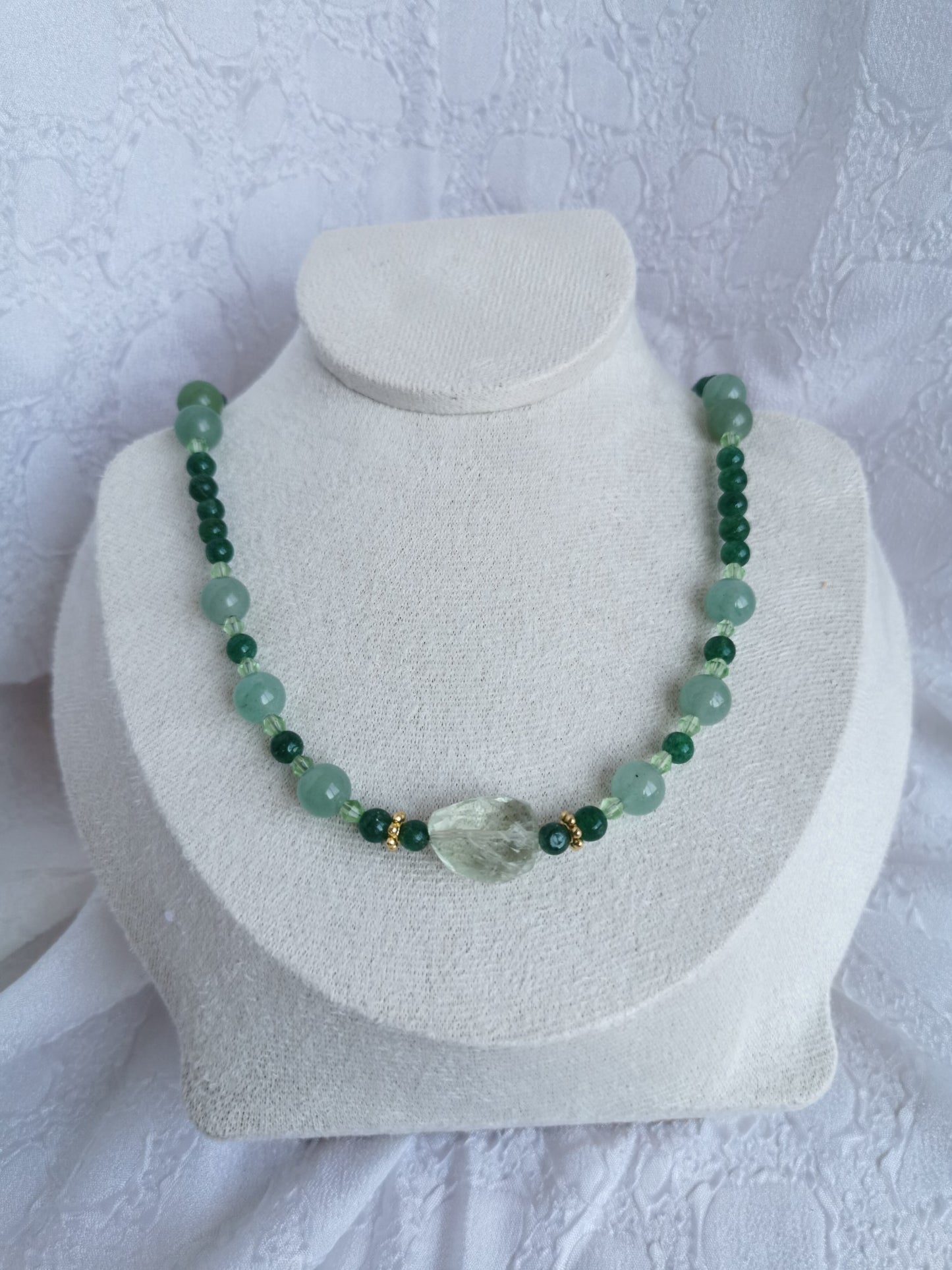 Collier en aventurine