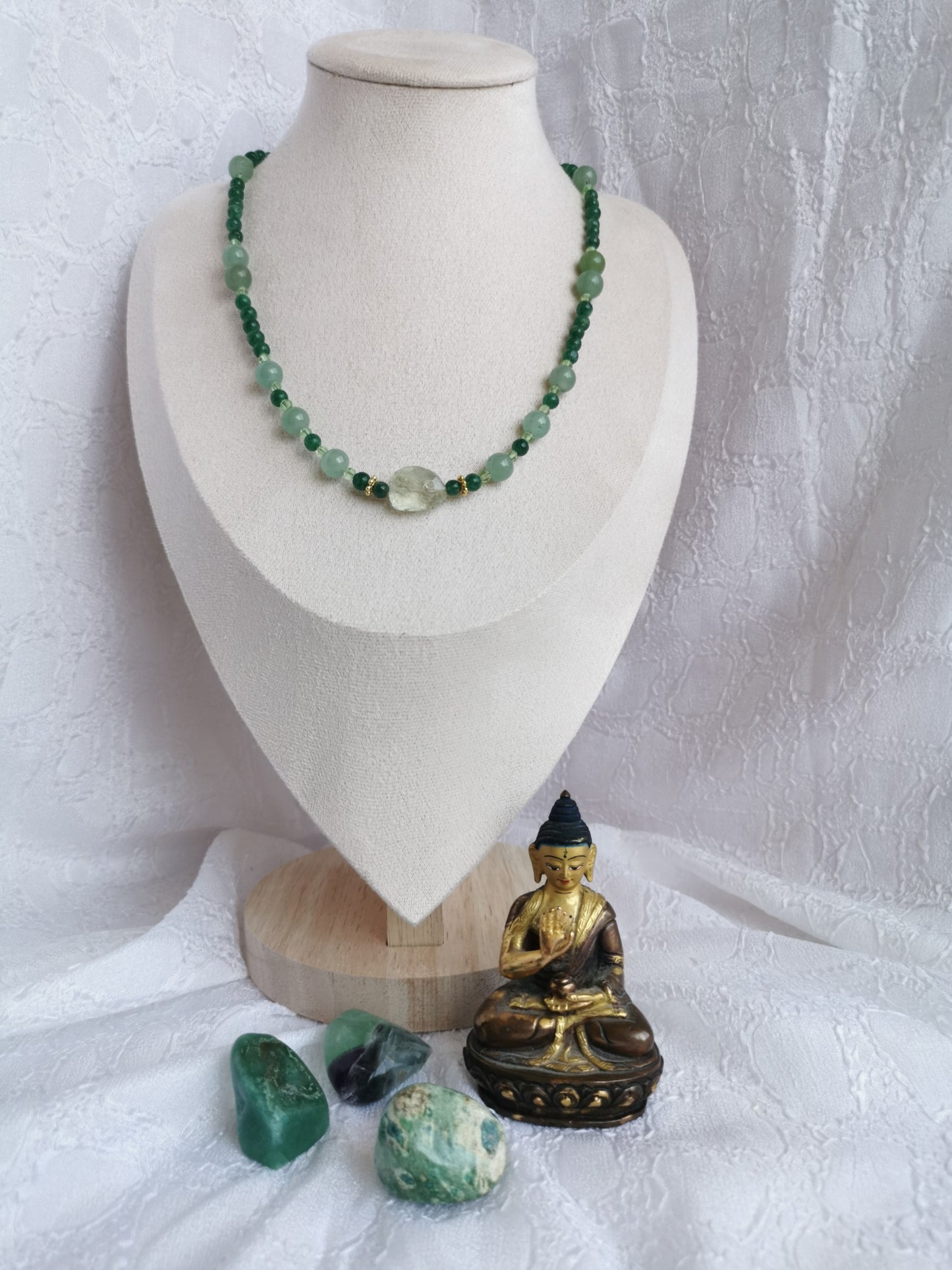 Collier en aventurine