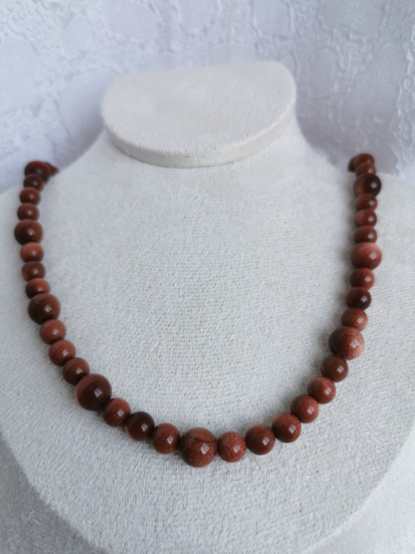 Collier pierre de soleil