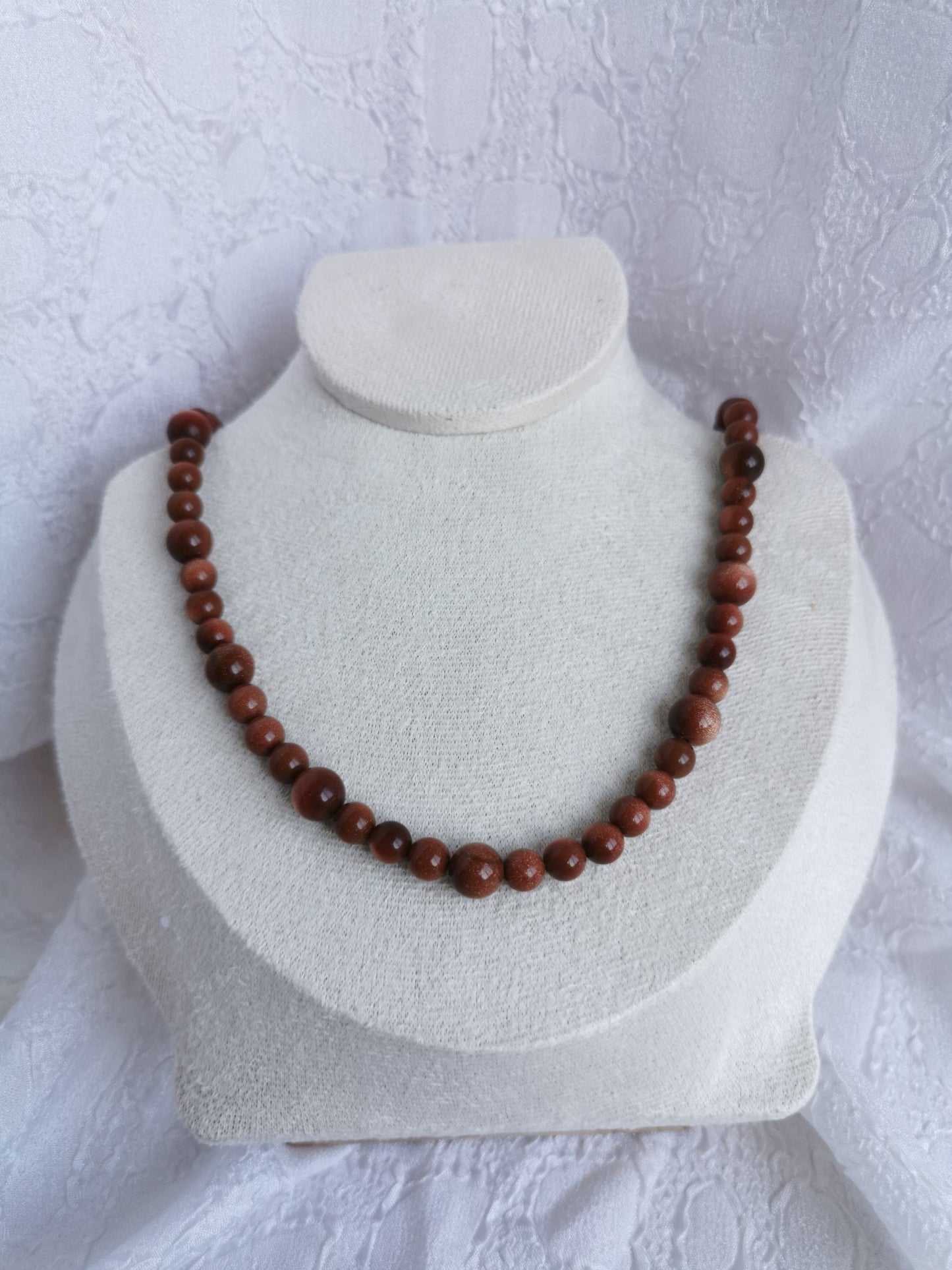 Collier pierre de soleil