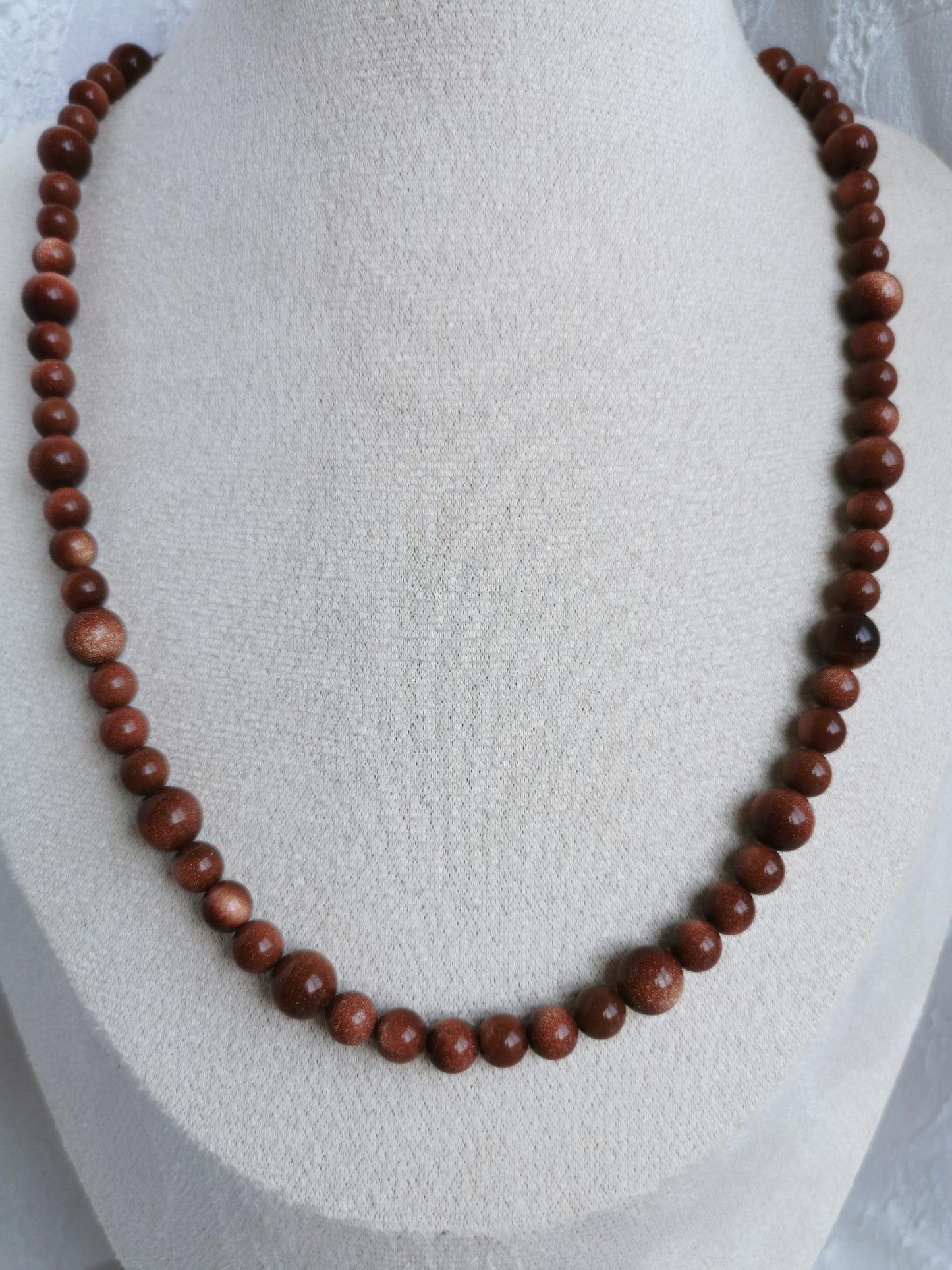 Collier pierre de soleil