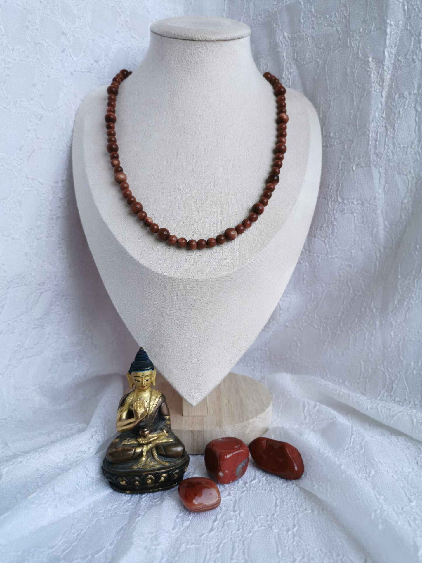 Collier pierre de soleil